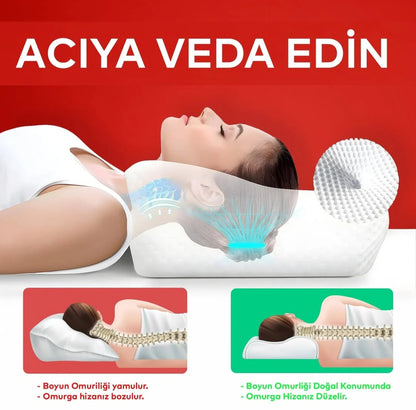 Eluna™ Ergonomik Yastık | Derin ve Destekli Uyku